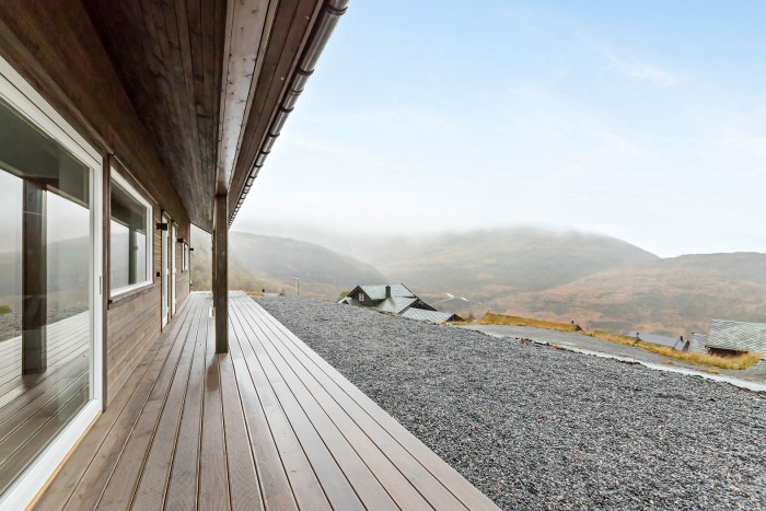 Eikedalen panorama. Fasade og materiale